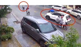 Buồn ngủ, tài xế ô tô tông loạt xe máy trên đường tại Sapa, Lào Cai khiến bé gái 5 tuổi tử vong