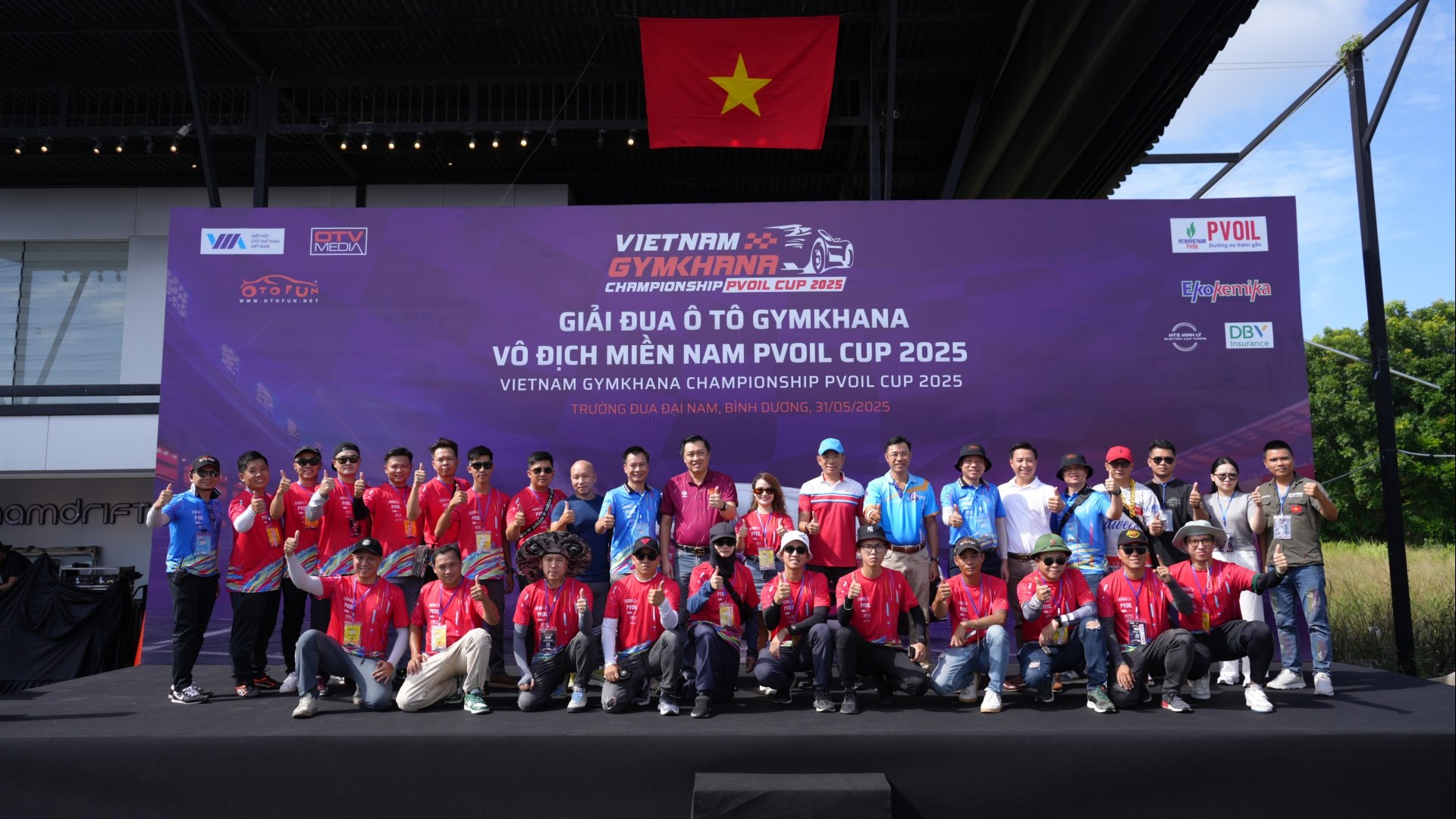 Khai mạc Giải Đua Ô tô Gymkhana Vô địch Miền Nam PVOIL Cup 2025