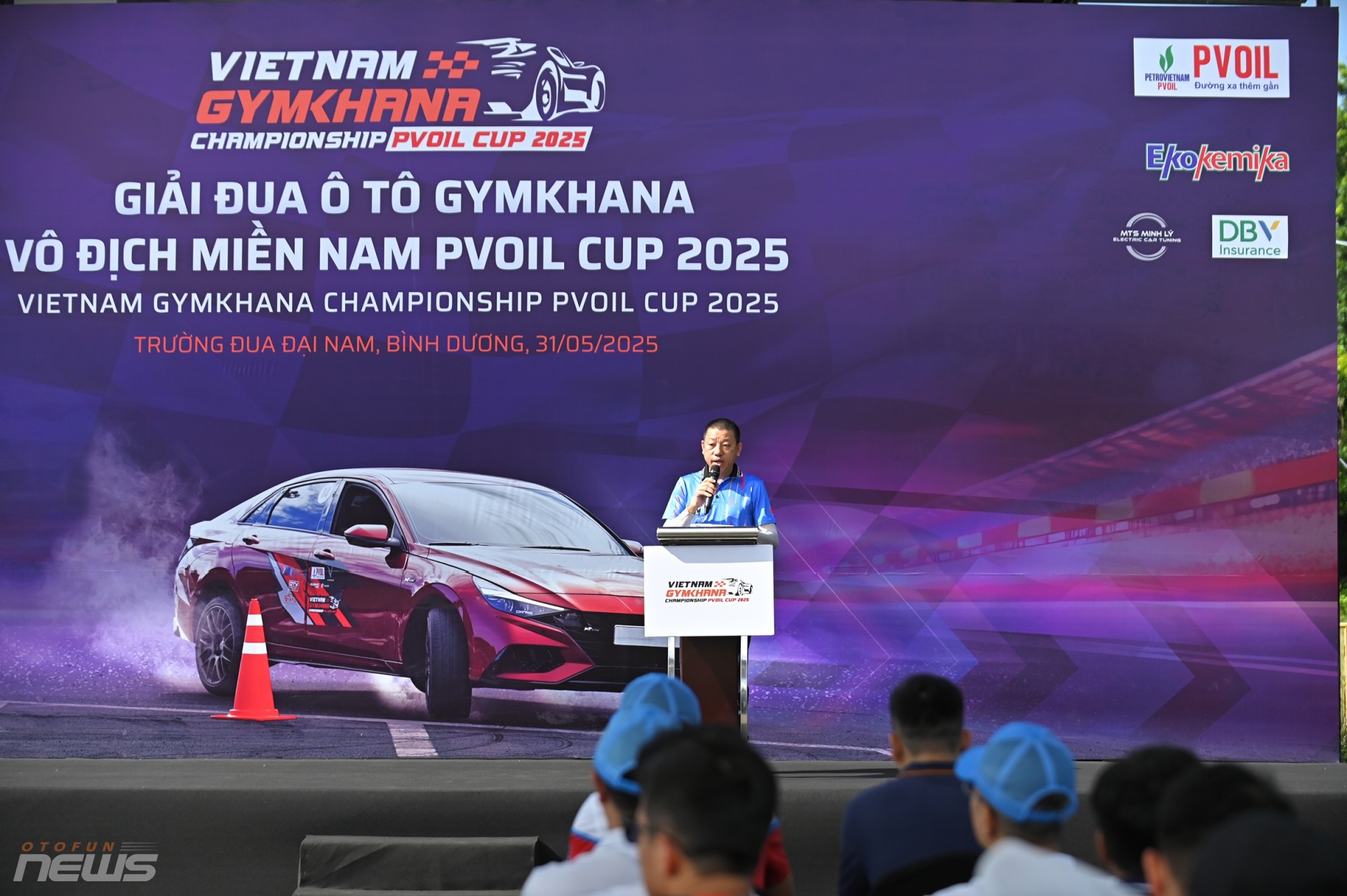Khai mạc giải đua iải Đua Ô tô Gymkhana Vô địch Miền Nam PVOIL Cup 2025
