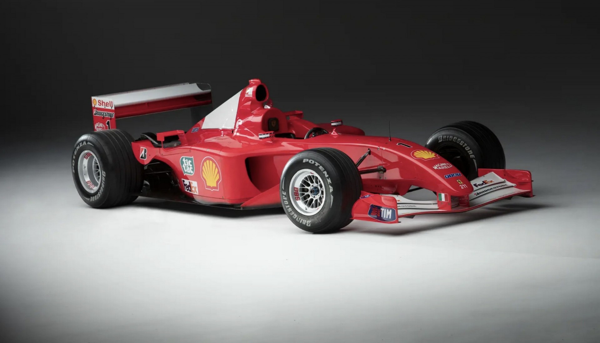 bán đấu giá Ferrari F2001