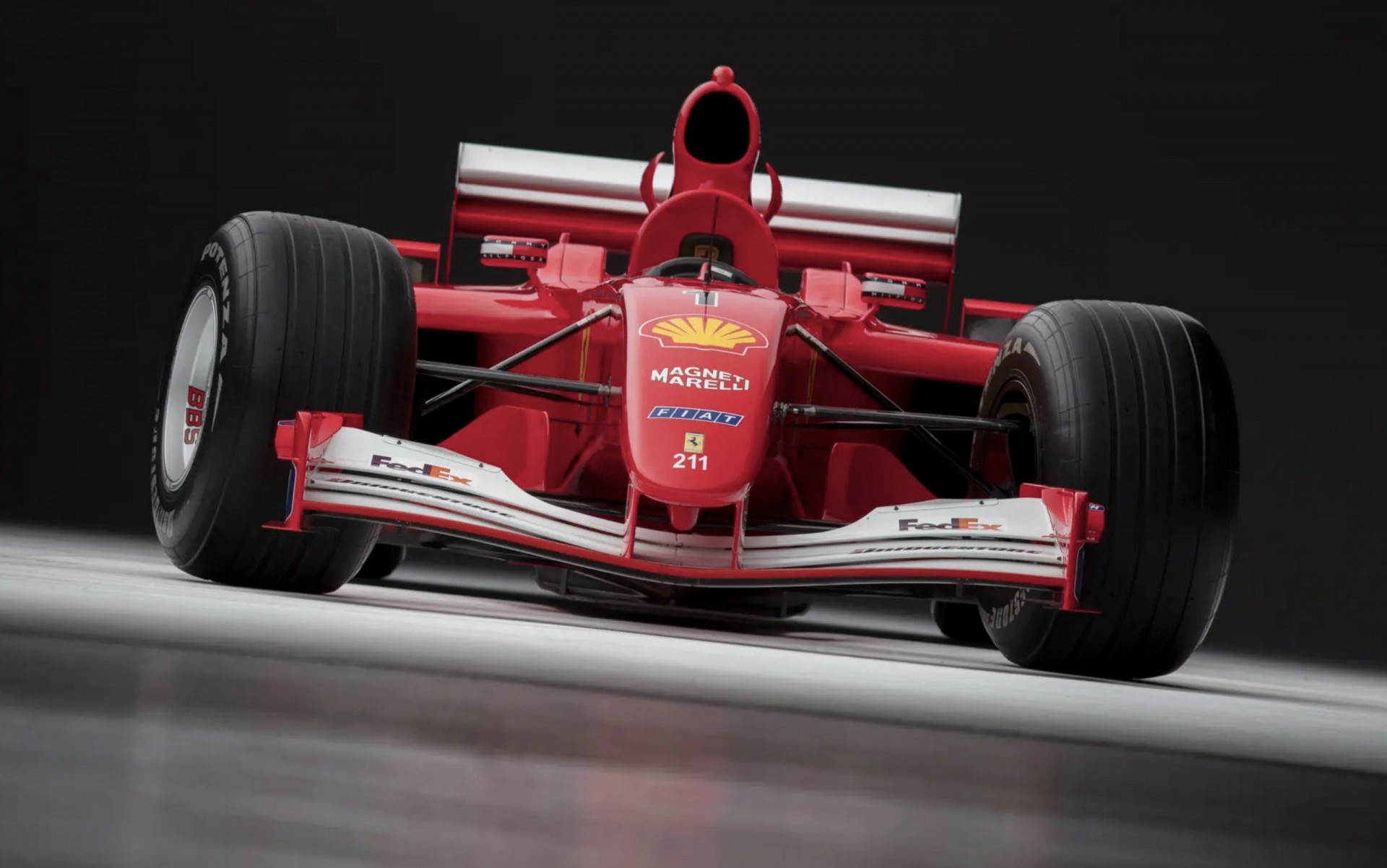 bán đấu giá Ferrari F2001