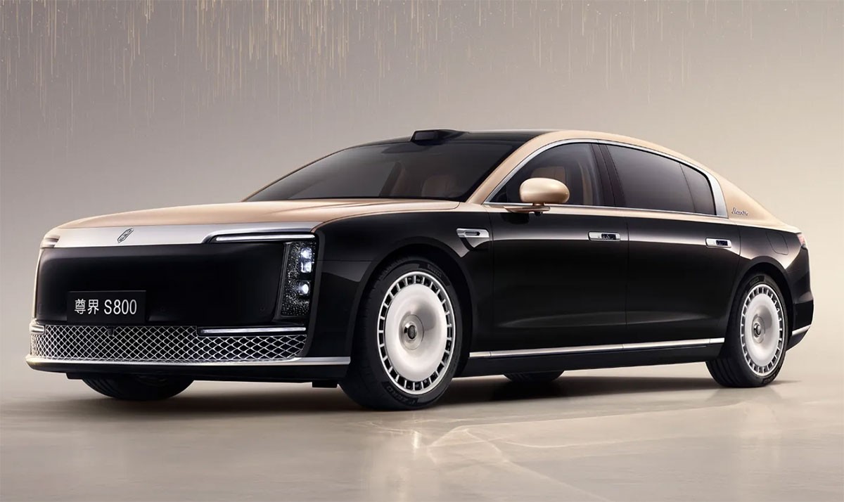 Maextro S800, xe điện siêu sang Trung Quốc, ghi nhận 2.600 đơn đặt hàng trong 72 giờ