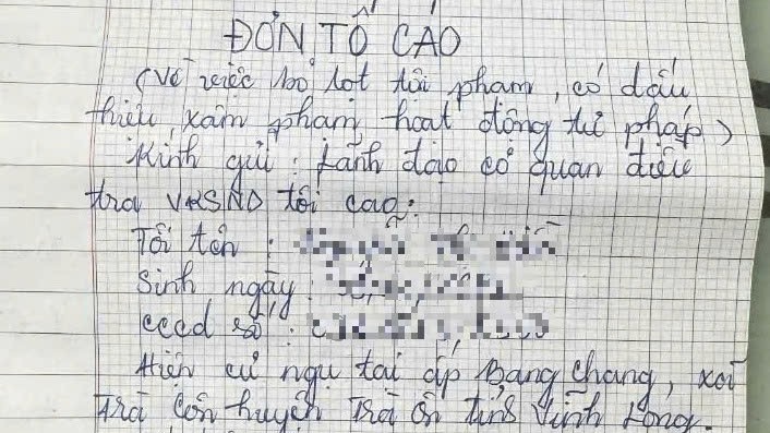 Vụ tai nạn giao thông ở Vĩnh Long: Người mẹ gửi đơn tố cáo