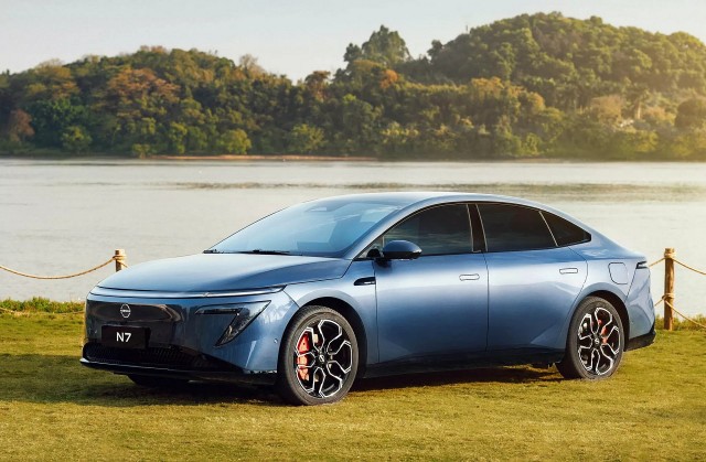 Sau thành công ban đầu ở Trung Quốc, xe điện Nissan N7 sẽ tiến ra quốc tế