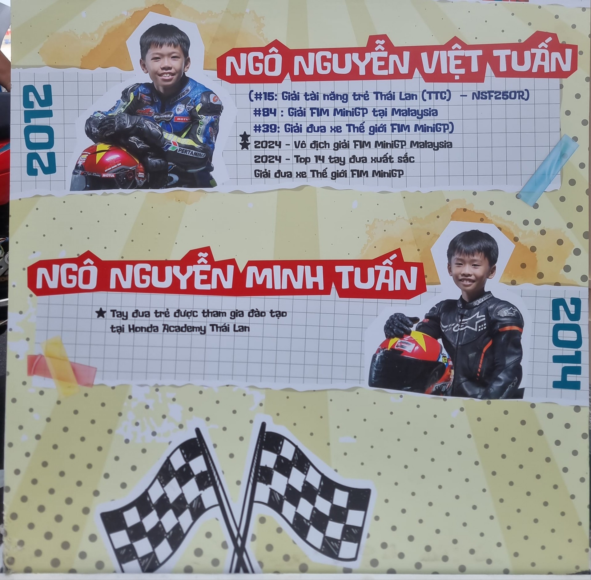 Tâm sự của người cha dành tất cả cuộc đời cho ước mơ đua MotoGP của các con