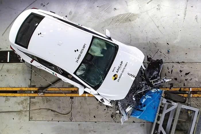 MG5 chỉ đạt 3 sao an toàn trong thử nghiệm từ tổ chức ANCAP