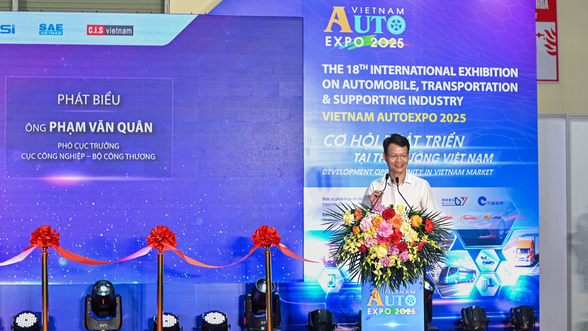Triển lãm Vietnam AutoExpo 2025 lần thứ 18 khai mạc