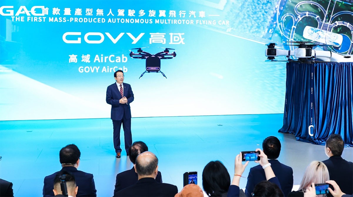 GAC vén màn mẫu xe bay Govy AirCab giá hơn 6 tỷ tại Triển lãm Ô tô Hong Kong 2025