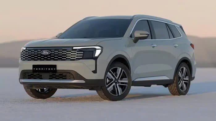 Ford Territory 2025 lột xác