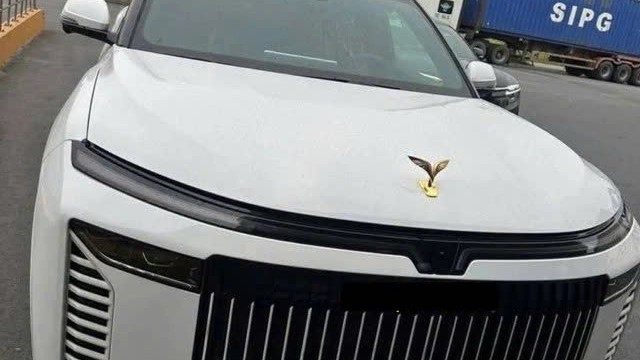 SUV mới giống VinFast VF 9 gây ‘lú’ vì logo đặt nổi giống Rolls-Royce