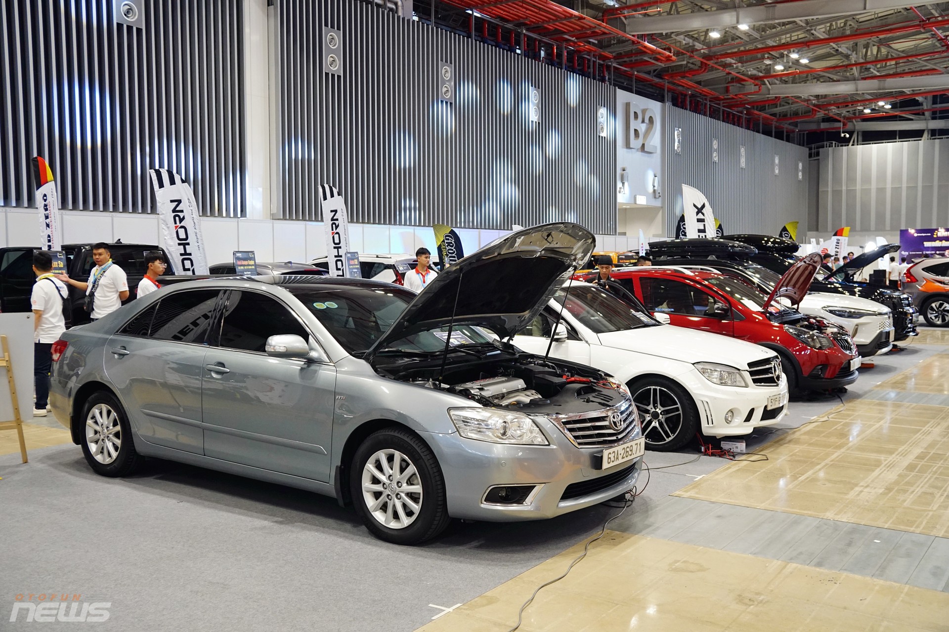 Cùng với đó là cuộc thi cuộc thi âm thanh xe hơi EMMA