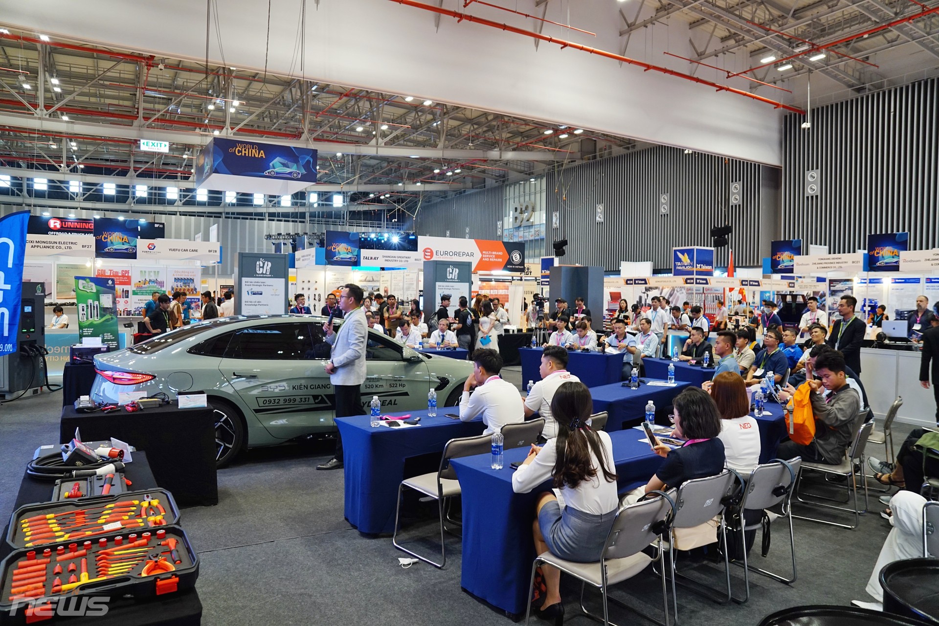 Hơn 980 gian hàng tham gia triển lãm Automechanika TP.HCM 2025