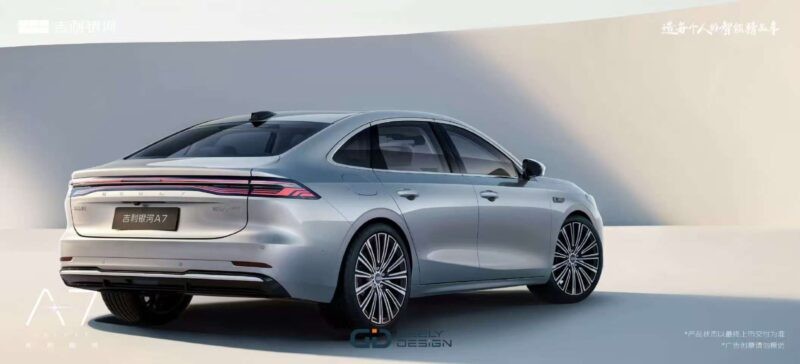 Chi tiết xe PHEV có thể chạy 2.100 km Geely Galaxy A7 EM-i, với hệ thống hybrid công nghệ AI
