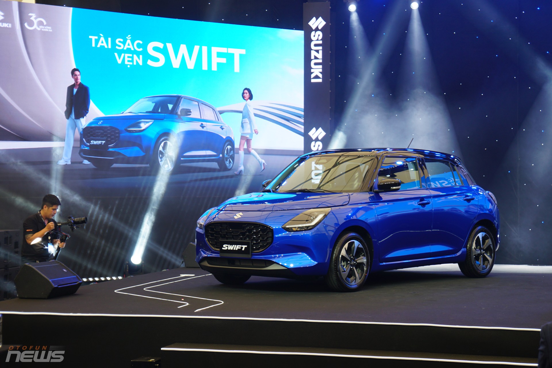 Suzuki Swift 2025 nhập khẩu từ Nhật, giữ nguyên giá 569 triệu đồng