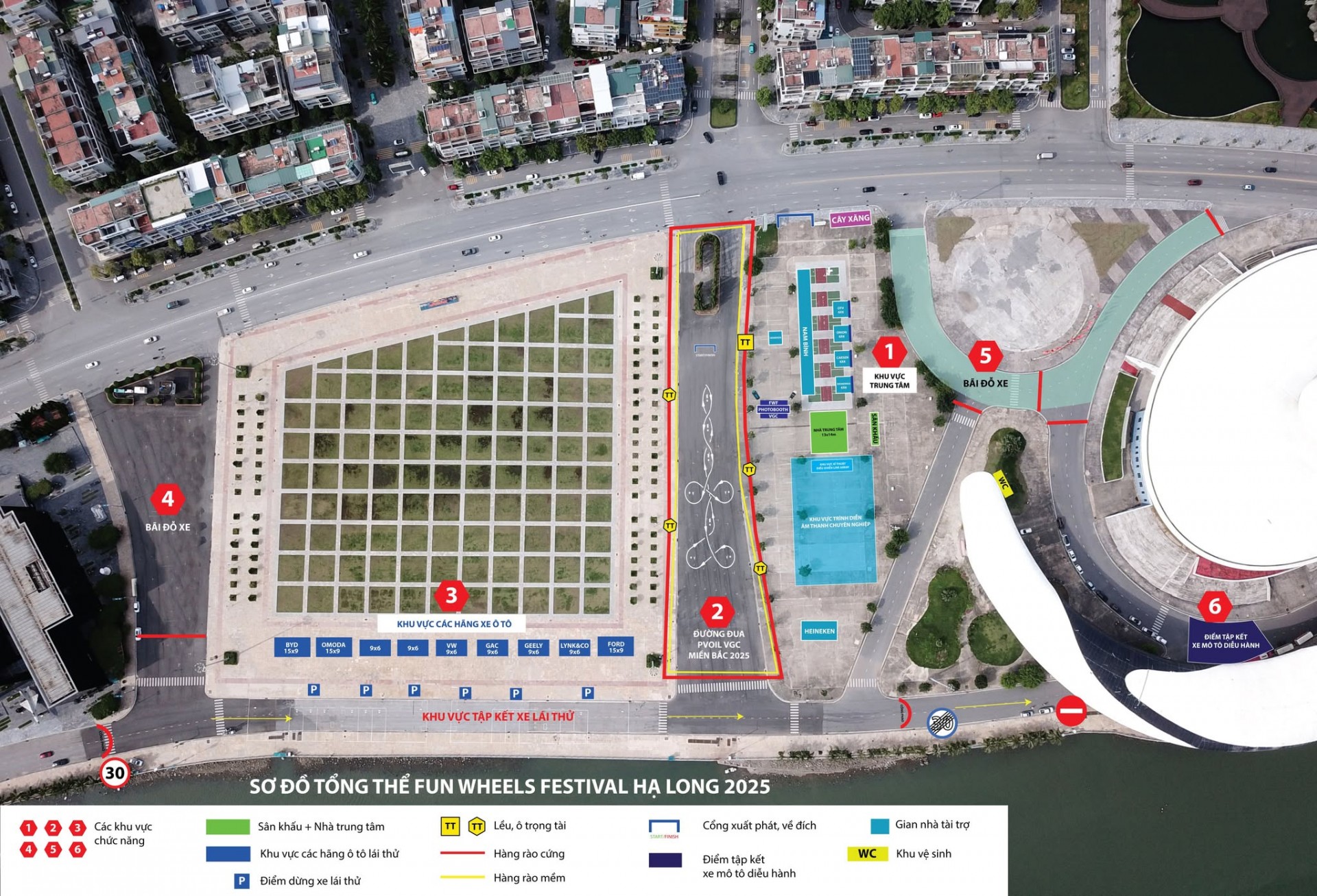 Lịch trình Lễ hội xe - Fun Wheels Festival Hạ Long 2025
