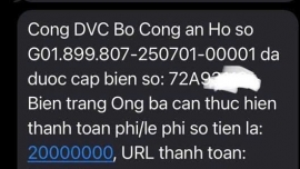 phi cap bien so lan dau voi o to tai vung tau binh duong la bao nhieu tang len 20 trieu hay giu nguyen
