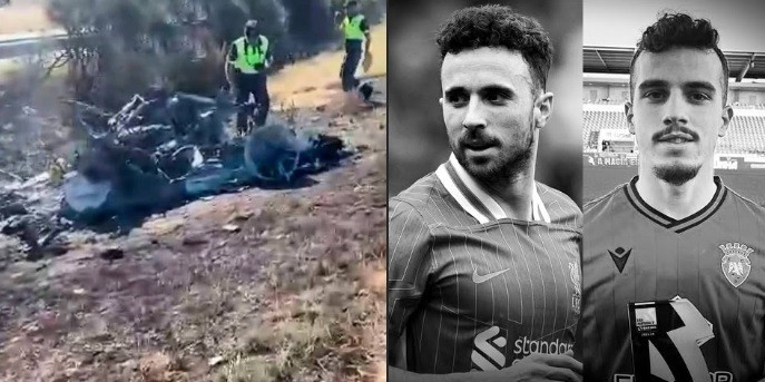 Ngôi sao Liverpool FC, Diogo Jota, thiệt mạng trong vụ tai nạn gây cháy xe Lamborghini Aventador