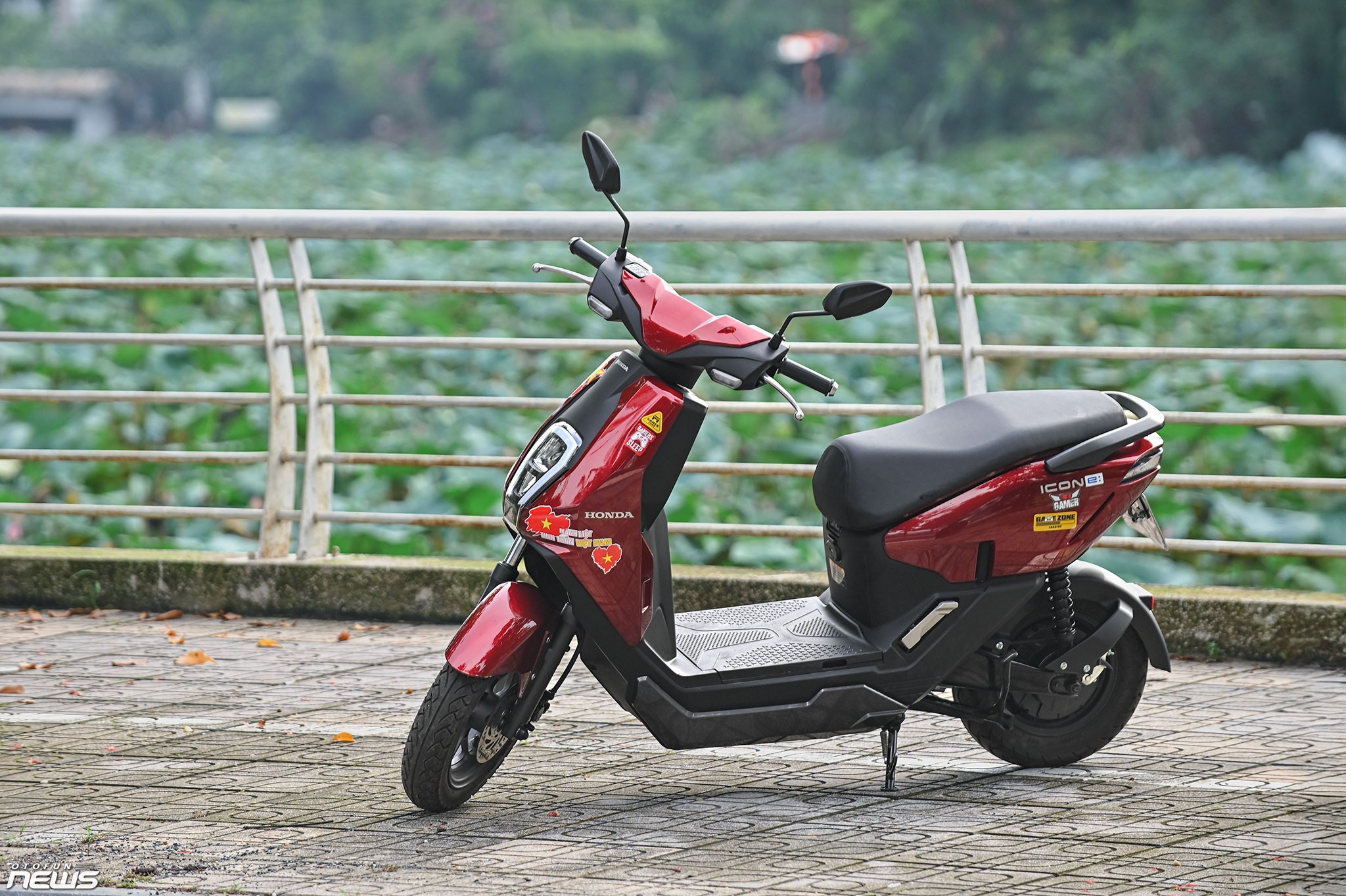 Honda ICON e:, mẫu xe máy điện đầu tiên của Honda được sản xuất, lắp ráp tại Việt Nam.