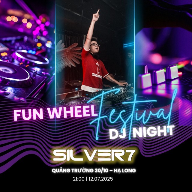 Silver7 “thắp lửa” DJ Night tại Lễ hội Xe - Fun Wheels Festival 2025