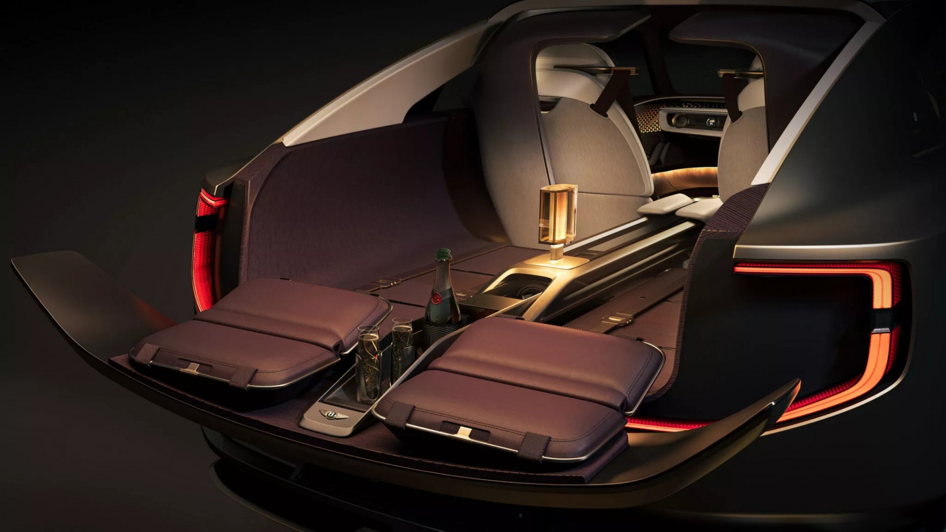 Bentley EXP 15 - Concept xe điện siêu sang với thiết kế ba cửa, ba chỗ ngồi cực 'dị' nhưng lộng lẫy