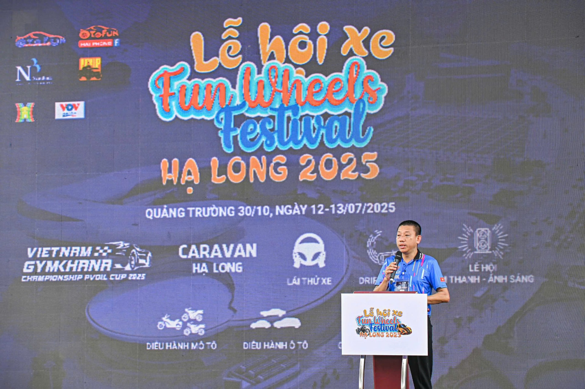 Lễ hội xe - Fun Wheels Festival Hạ Long 2025 chính thức khai mạc