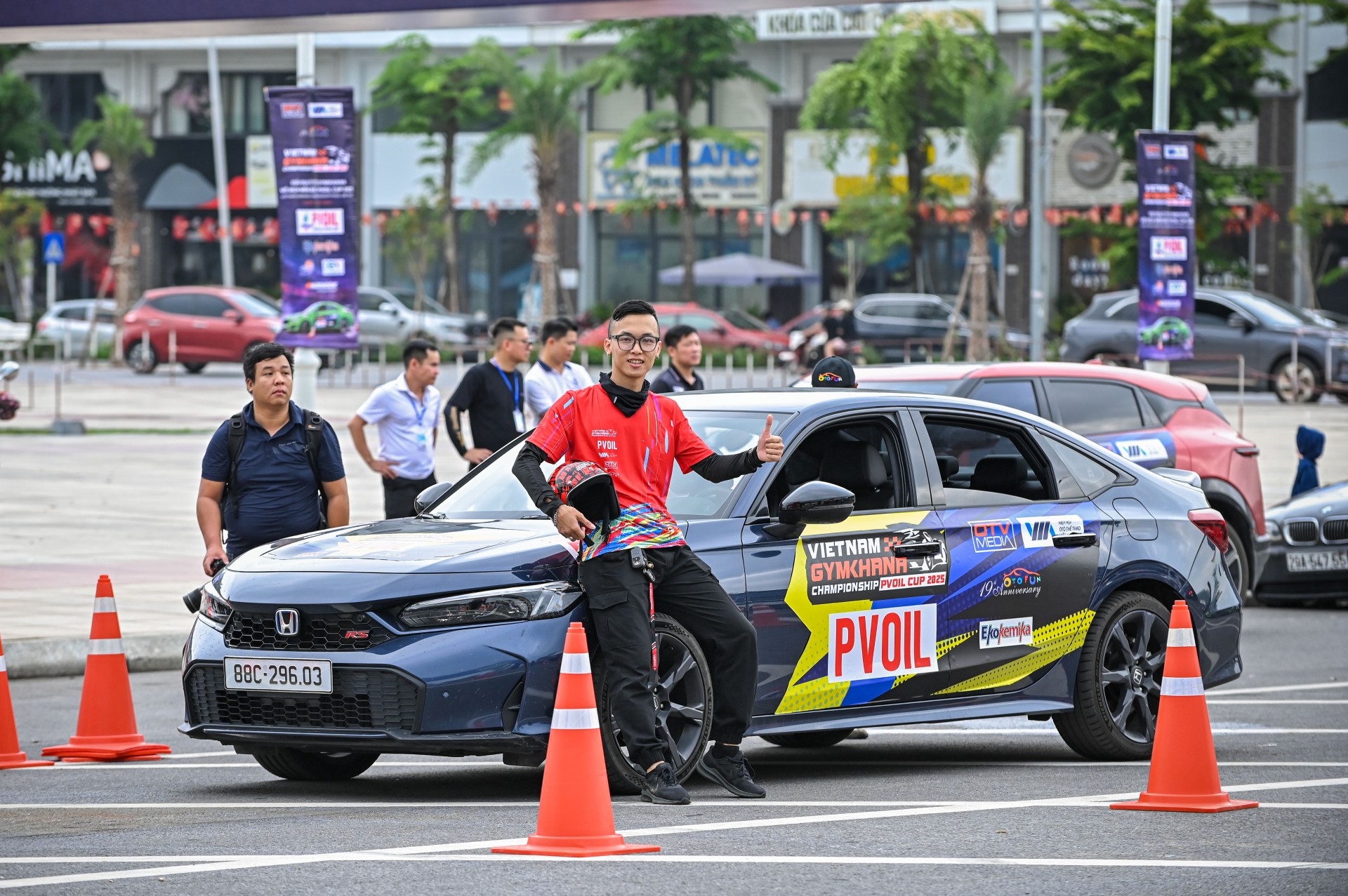 Honda Civic e: HEV RS phô diễn sức mạnh tại PVOIL VGC Miền Bắc 2025