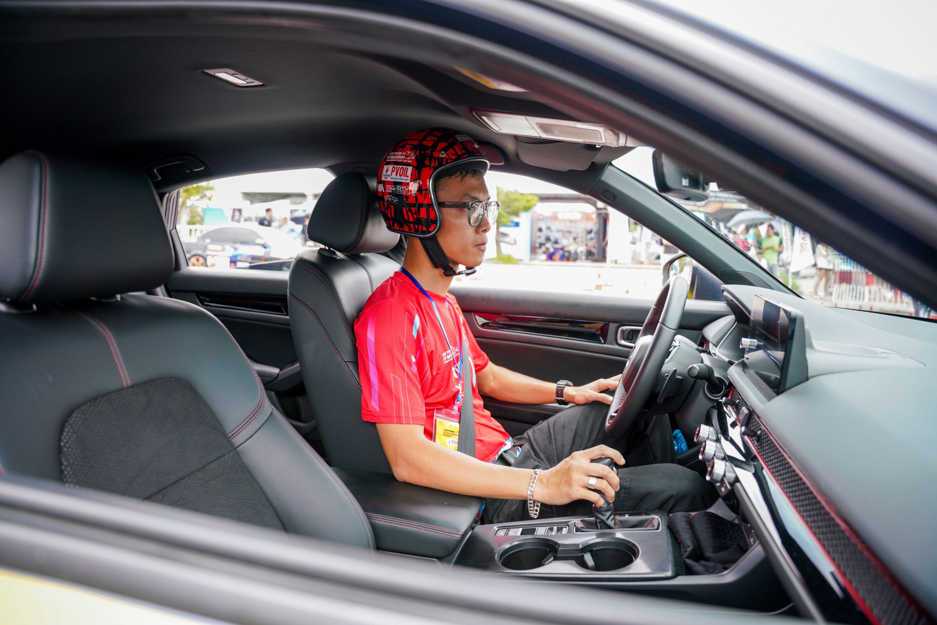 Honda Civic e: HEV RS phô diễn sức mạnh tại PVOIL VGC Miền Bắc 2025