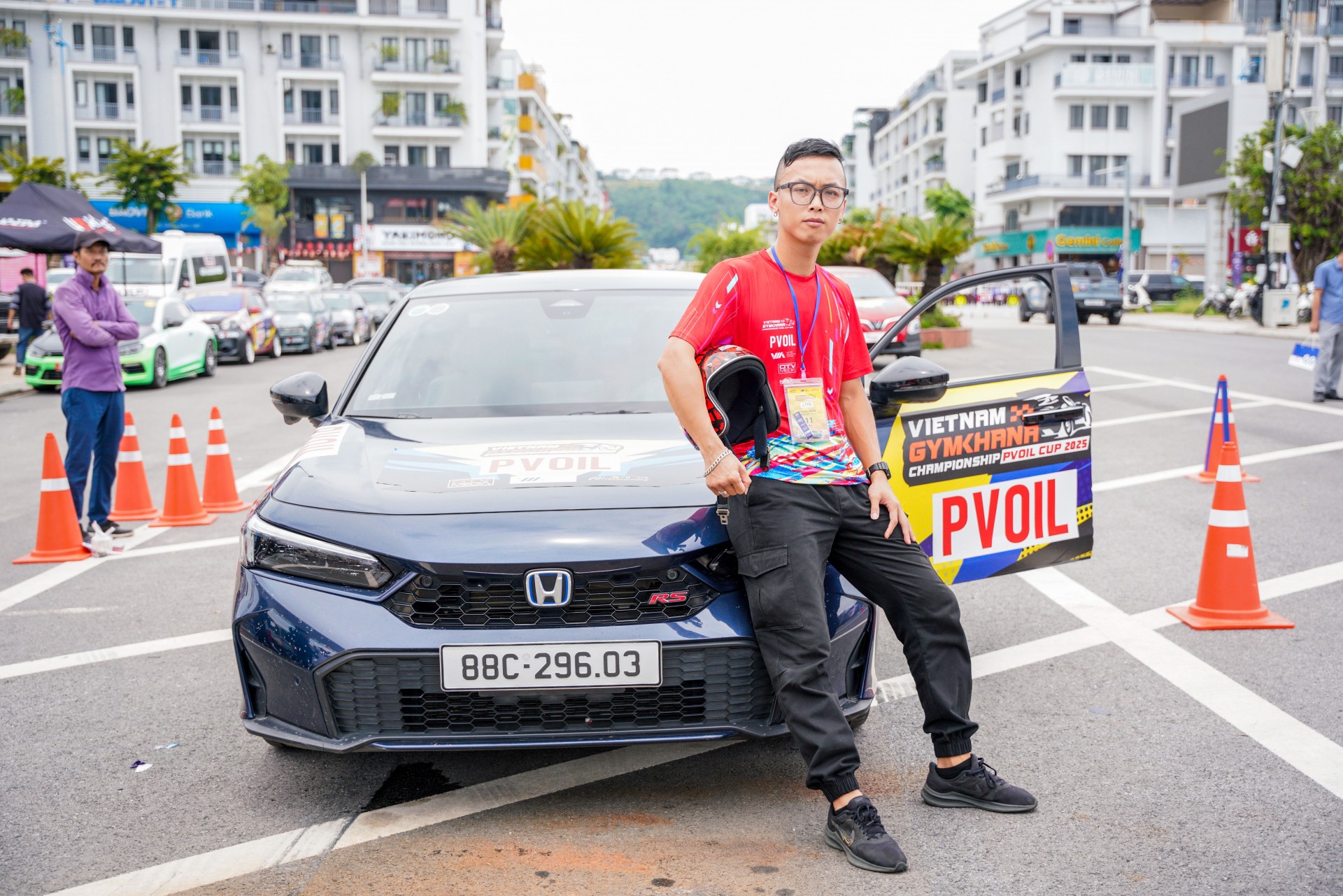 Honda Civic e: HEV RS phô diễn sức mạnh tại PVOIL VGC Miền Bắc 2025