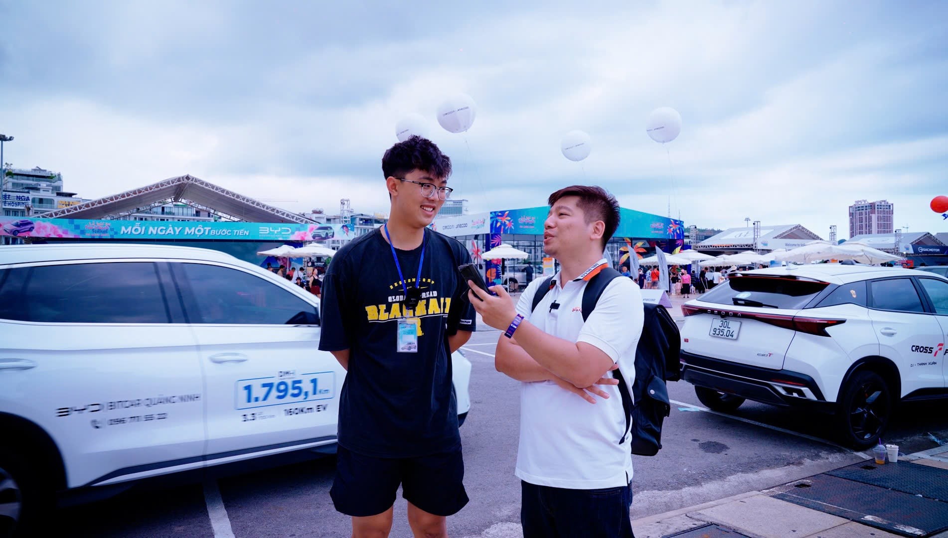 lái thử xe BYD Sealion 6 tại Lễ hội Xe Fun Wheels Festival Hạ Long 2025
