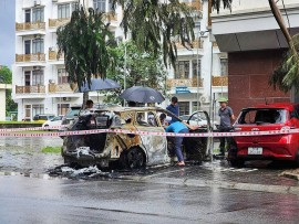 Thaco nói gì về vụ cháy xe Peugeot 3008 tại Bắc Ninh