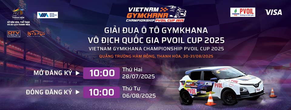 Mở cổng đăng ký giải gymkhana vô địch quốc gia PVOIL VGC 2025: Sẵn sàng tìm kiếm nhà vô địch