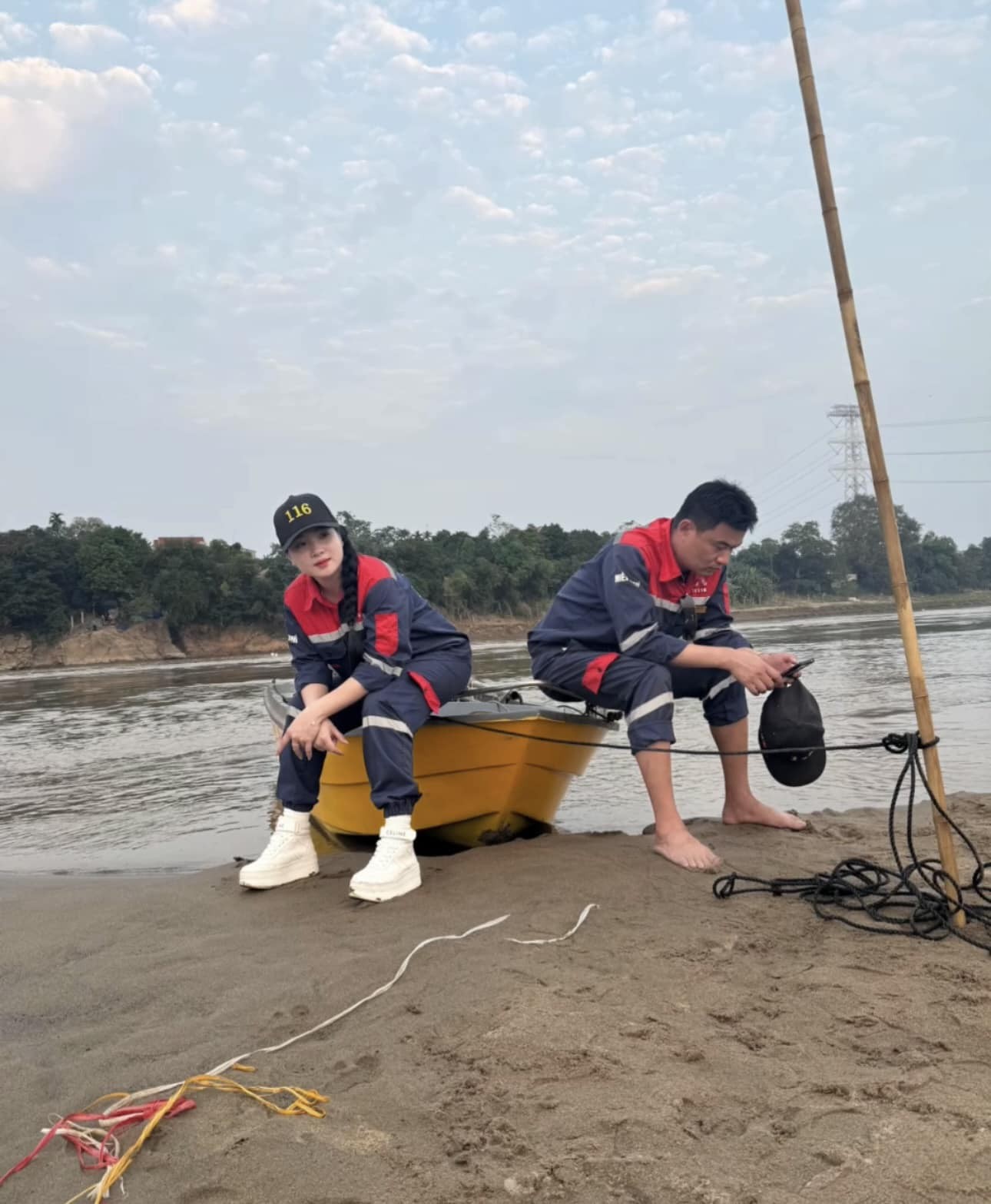 Nữ thành viên của Đội Cứu Hộ Cứu Nạn 116 Nguyễn Ngọc Ánh: 4 năm băng biển, vượt lũ cứu người