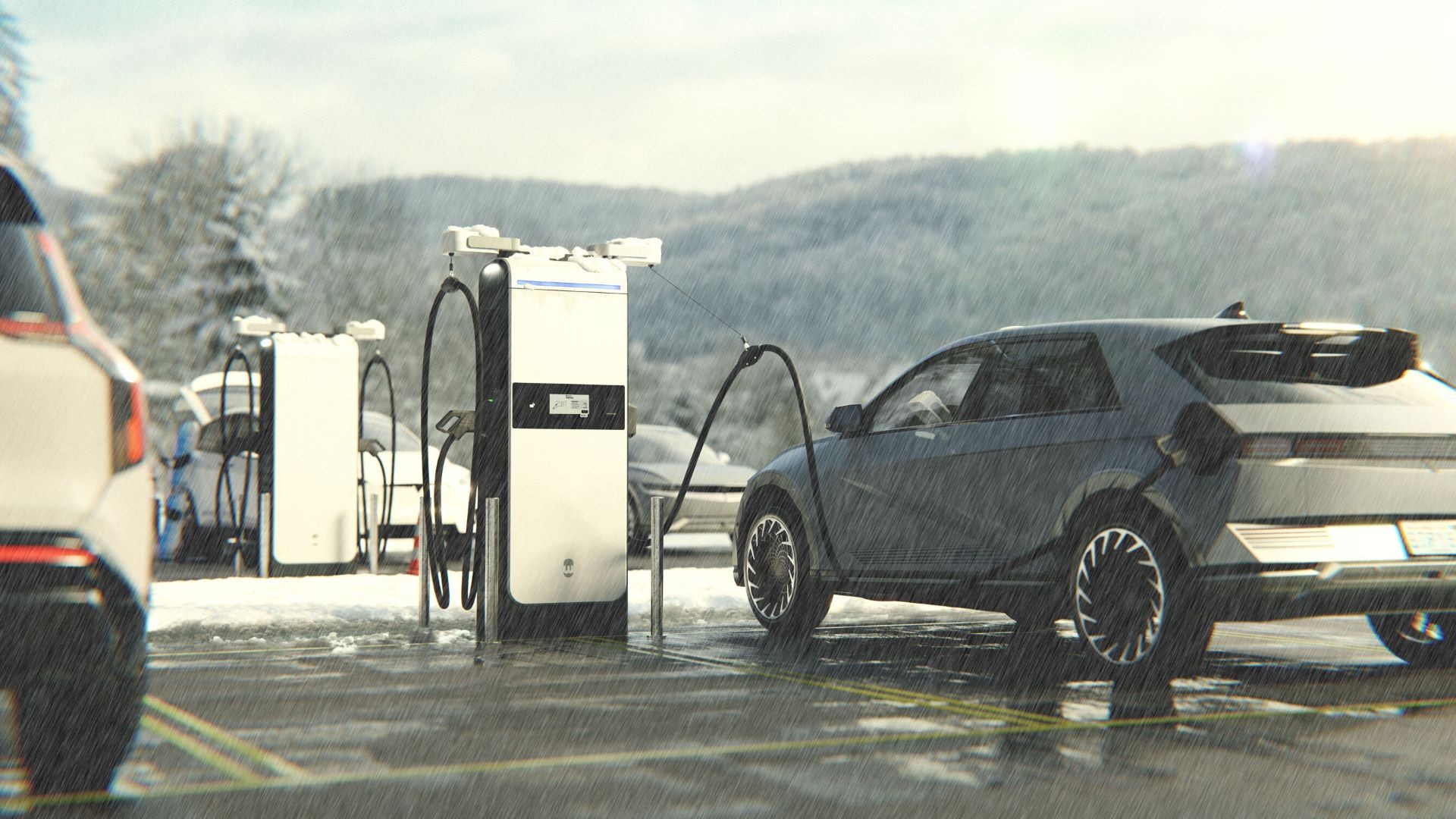 Có nên sạc xe điện plug-in hybrid trong môi trường ẩm ướt