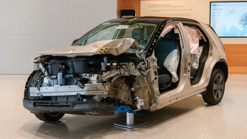 Nio Firefly là mẫu xe cỡ nhỏ an toàn nhất trong kiểm tra va chạm ở Trung Quốc