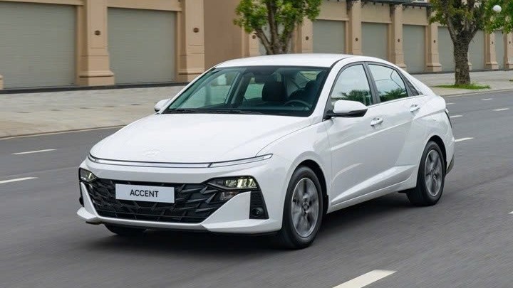 Hyundai Accent giảm giá gần 80 triệu đồng với phiên bản Cao cấp nhưng là số VIN 2024