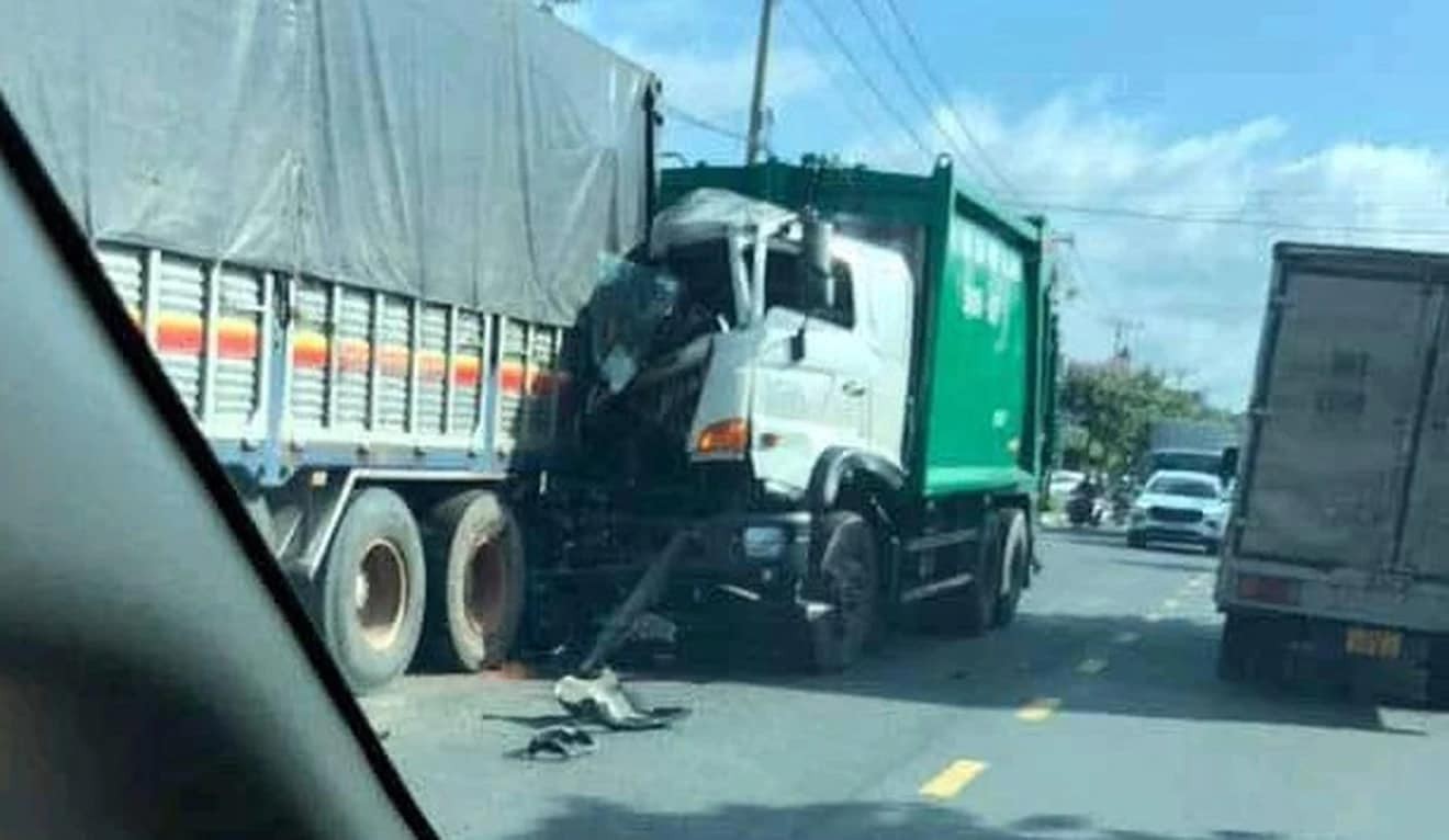 Xe cứu hộ kéo xe rác cán một người tử vong ở TP HCM