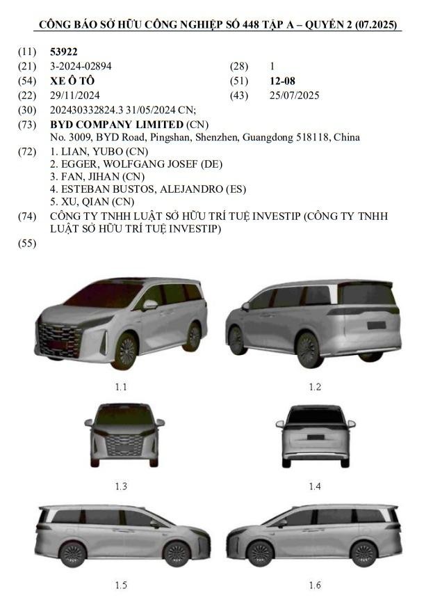BYD M9 2025 chuẩn bị ra mắt tại Việt Nam, đối đầu Kia Carnival