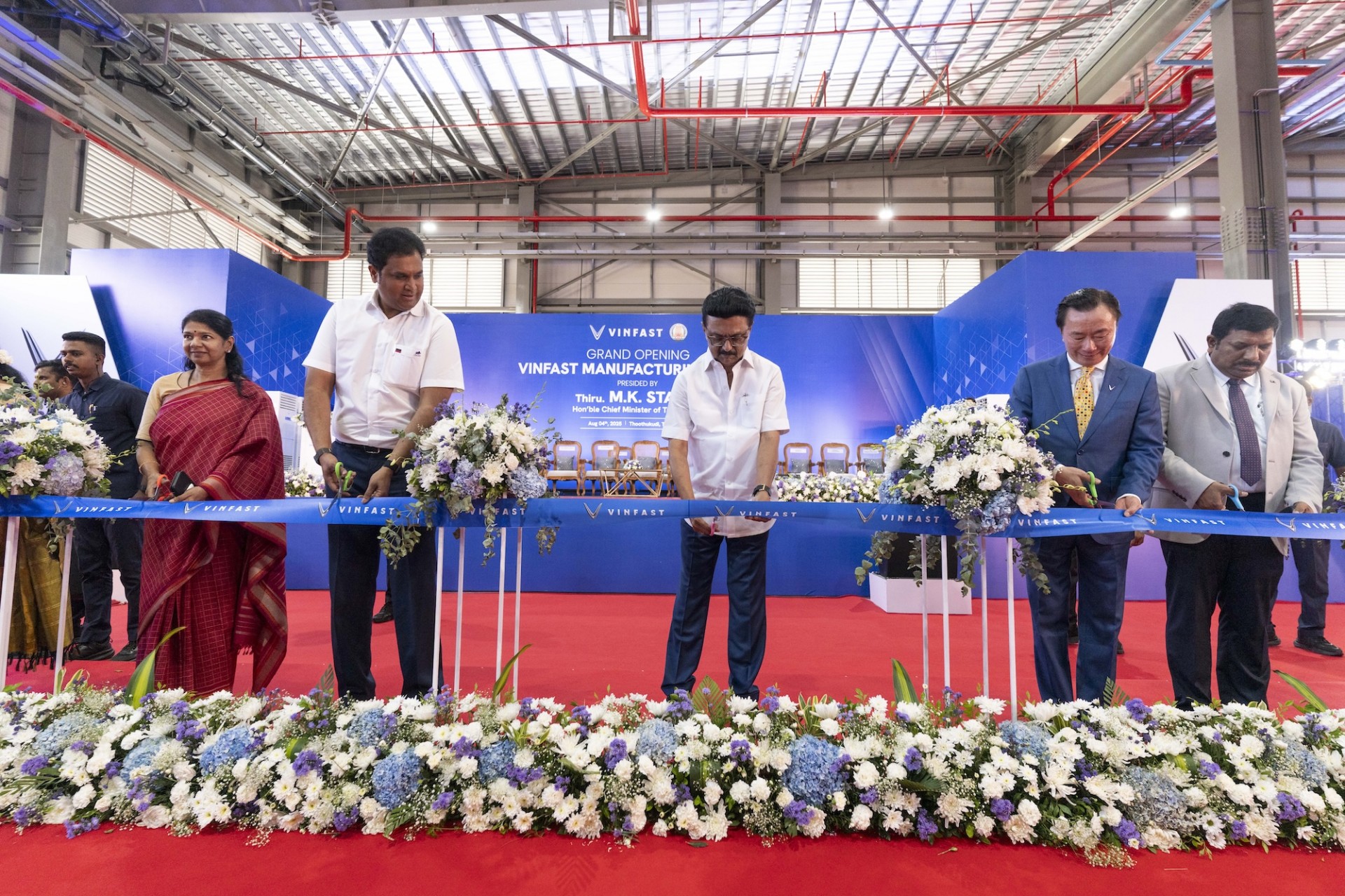 VinFast khánh thành nhà máy lắp ráp tại Ấn Độ