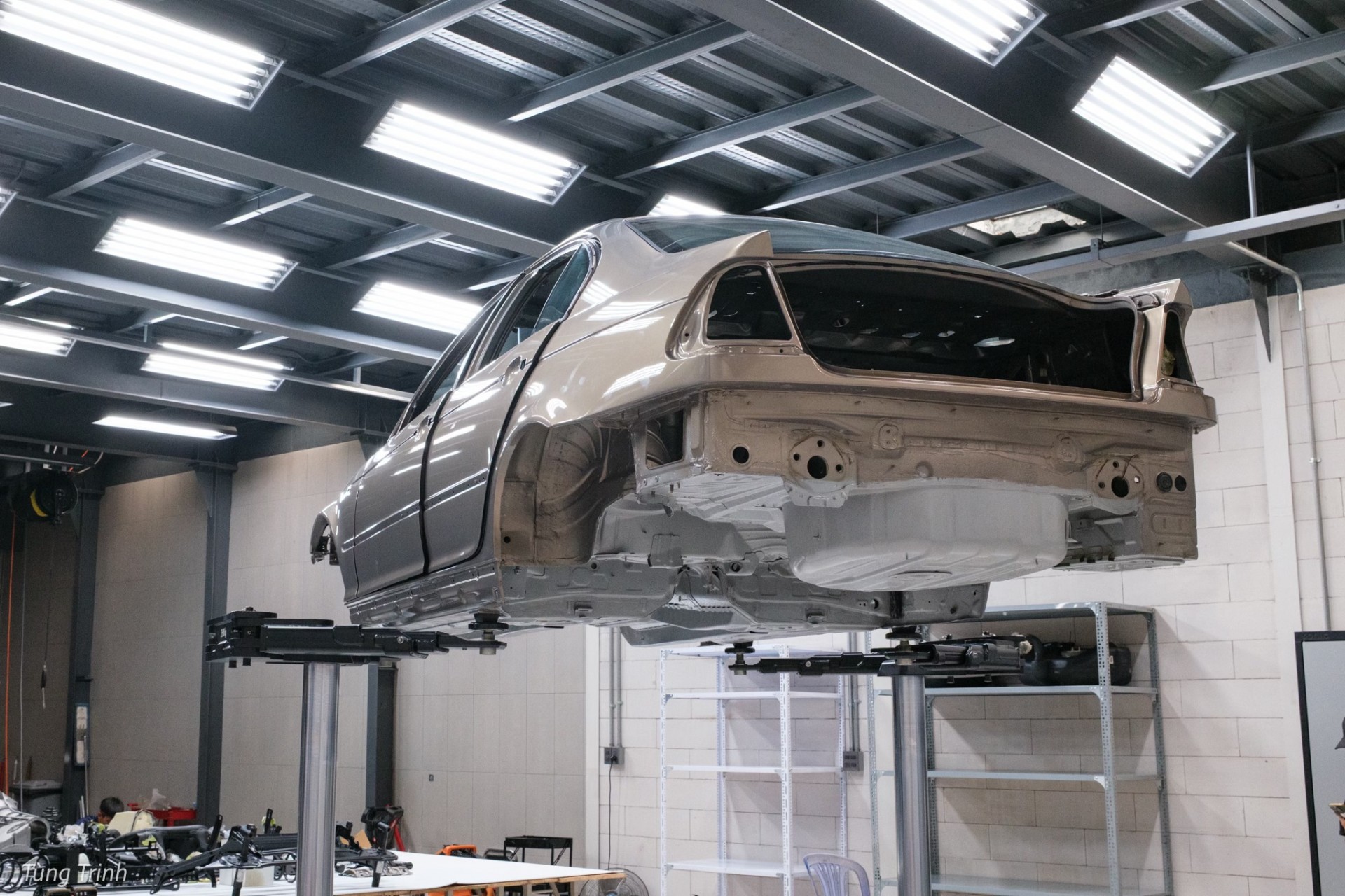 Chiêm ngưỡng bộ linh kiện BMW E46 gồm hàng nghìn chi tiết chuẩn bị được lắp ráp bởi thợ Việt