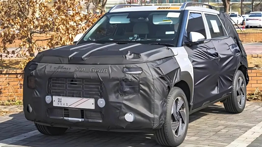 Hyundai Venue 2025 ra mắt tháng 10, thiết kế lấy cảm hứng từ Palisade