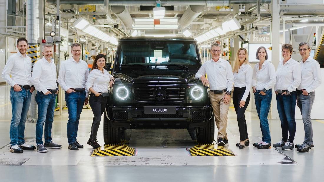 Mercedes-Benz đạt cột mốc sản xuất 600.000 chiếc SUV G-Class