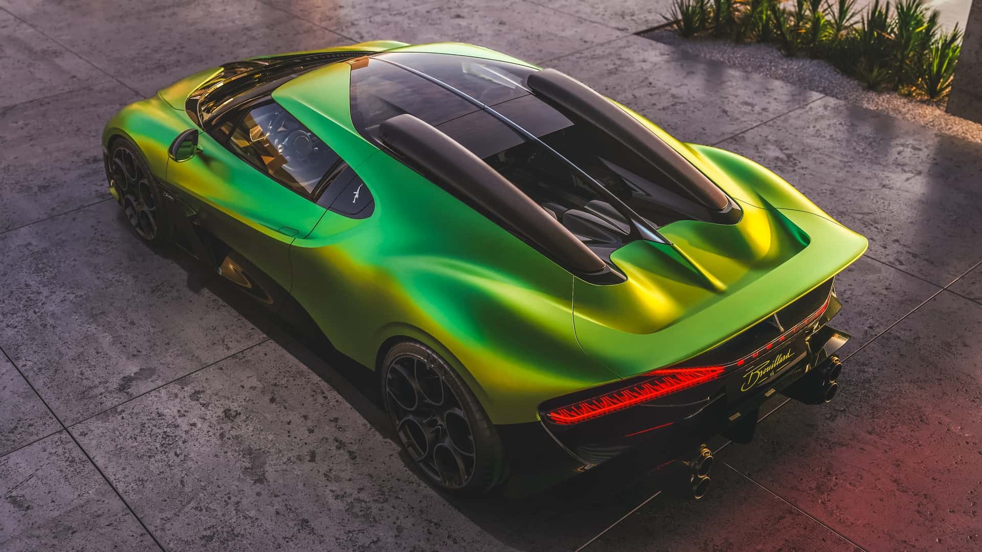 Bugatti Brouillard Mẫu hypercar