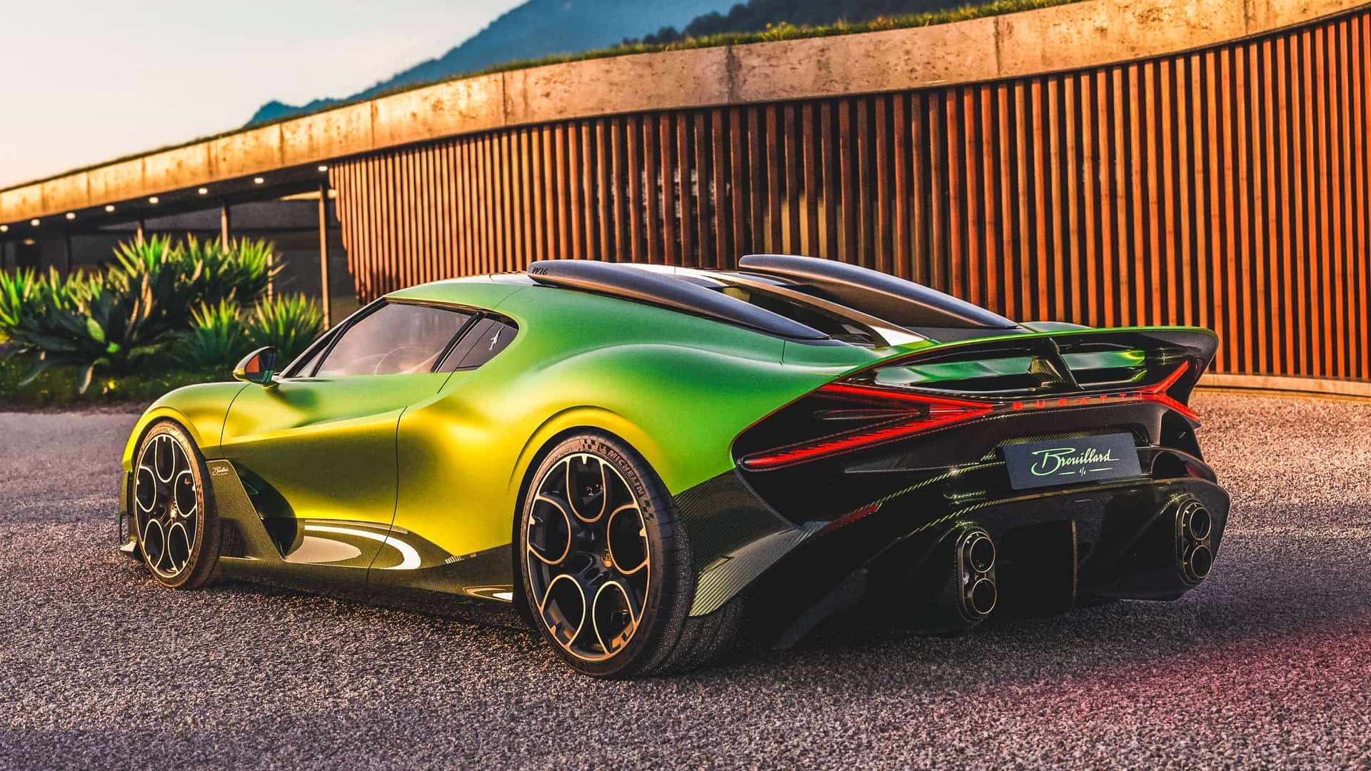 Bugatti Brouillard Mẫu hypercar