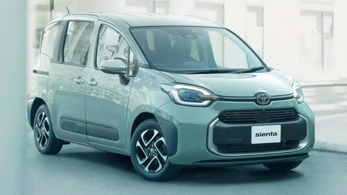 Mẫu minivan Toyota Sienta với phiên bản Juno mới