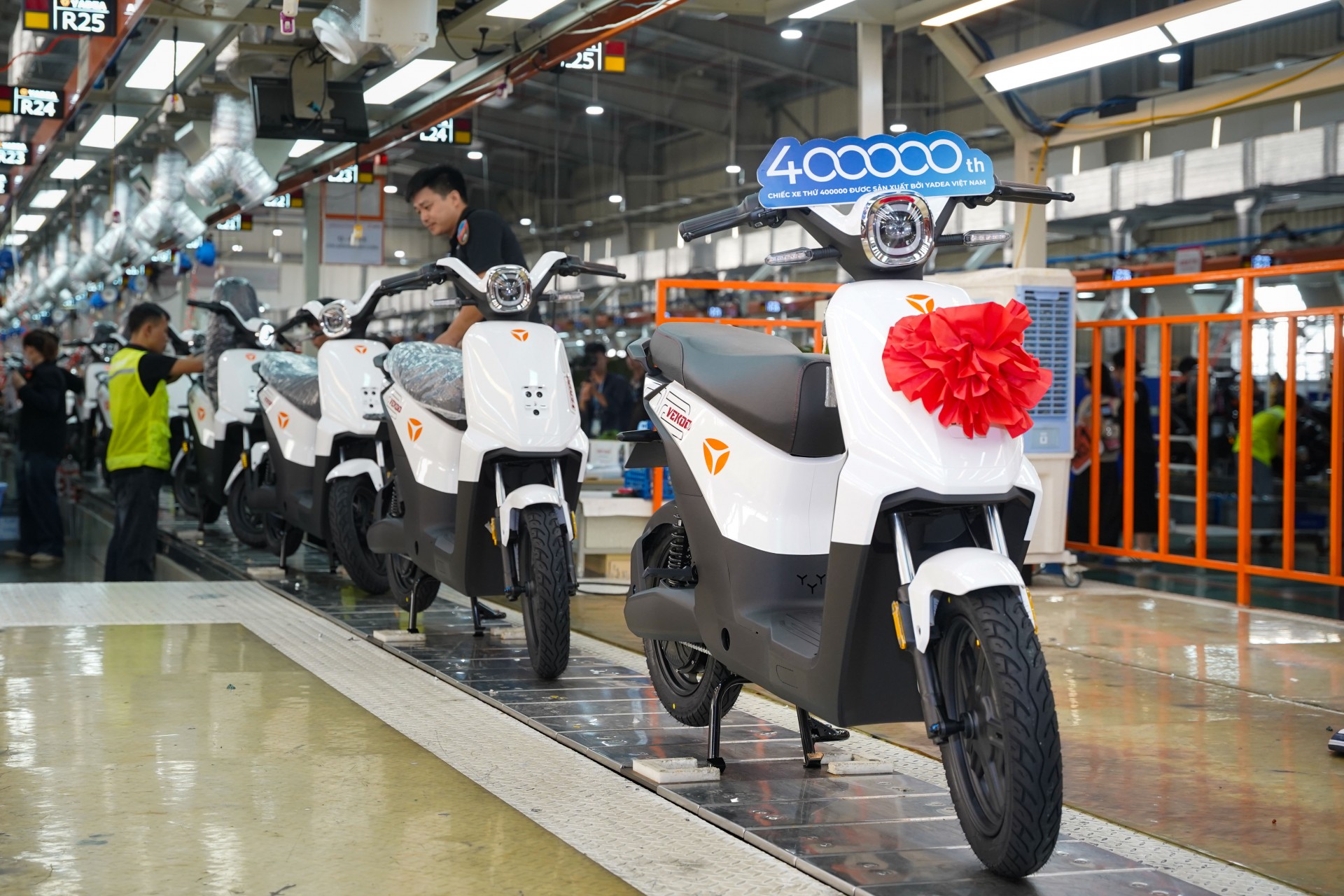 Nhà máy Yadea cán mốc 400.000 xe máy điện