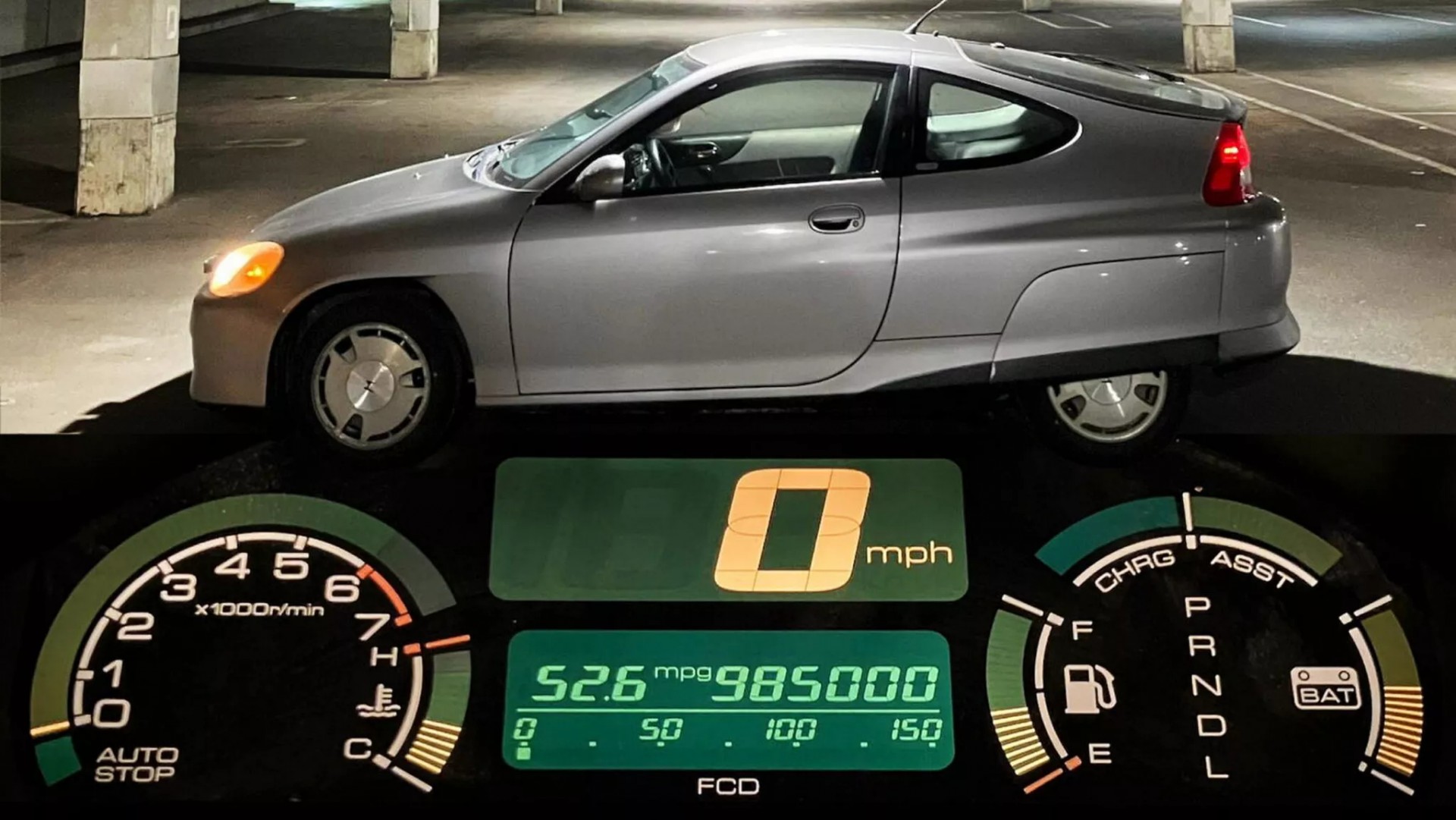 Chiếc xe hybrid Honda này sắp chạm mốc 1,6 triệu km sau hơn 20 năm sử dụng