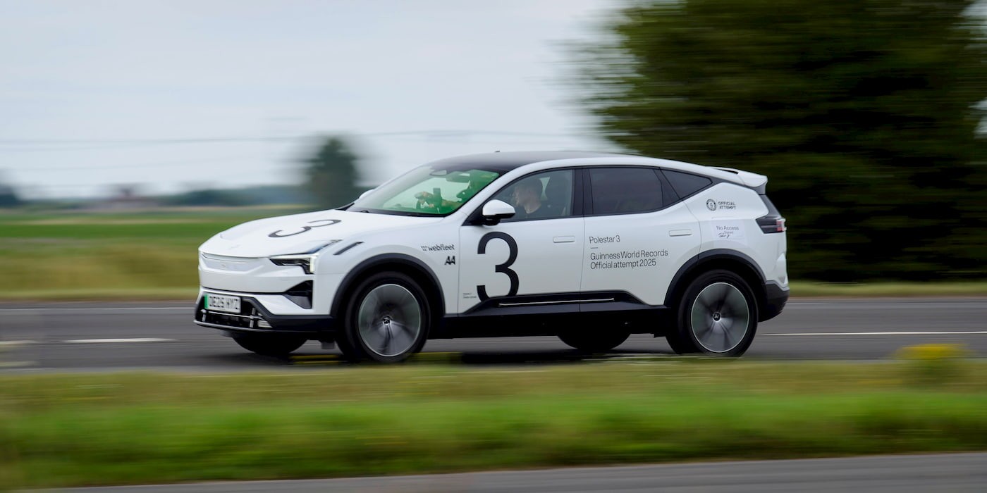 SUV điện liên doanh giữa Volvo và Geely lập Kỷ lục Guinness với quãng đường 935 km sau chỉ một lần sạc Polestar 3 vừa thiết lập Kỷ lục Guinness