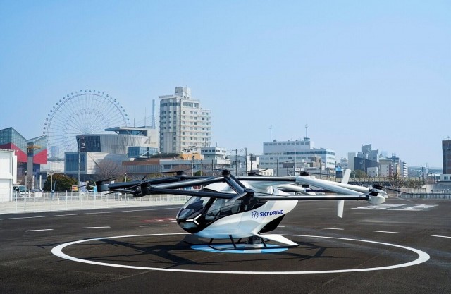 Mẫu taxi bay eVTOL của Nhật Bản này sẽ sớm có mặt ở khu vực Đông Nam Á