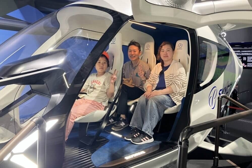 taxi bay eVTOL của Nhật Bản