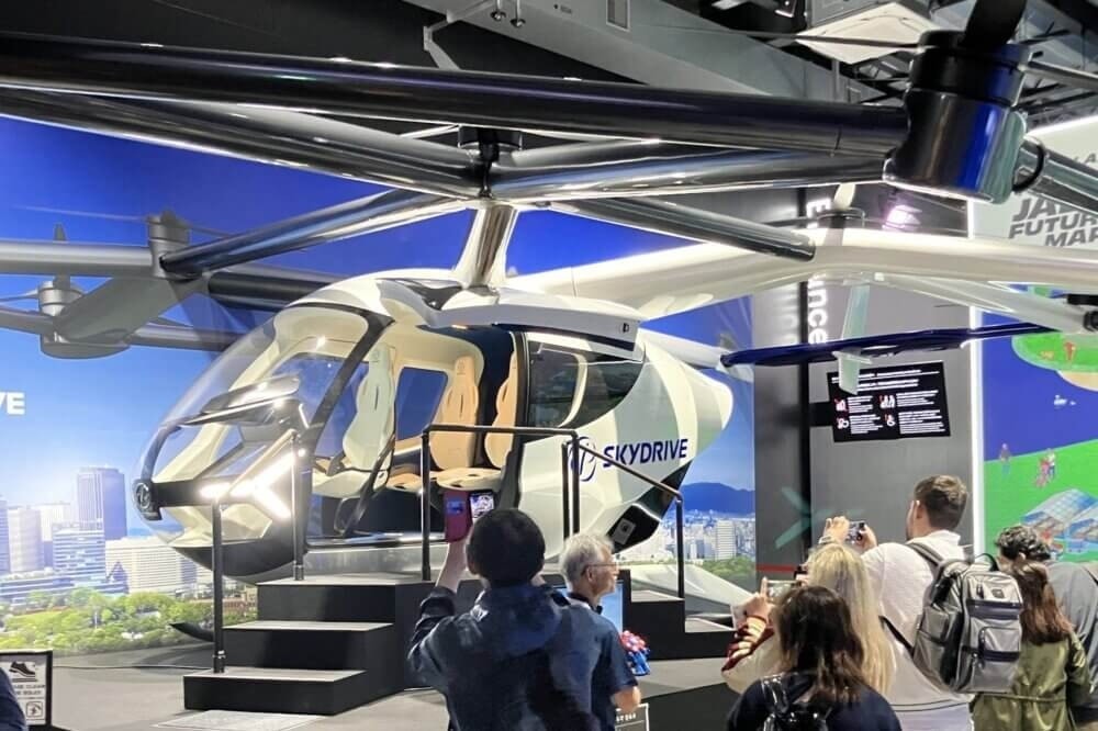 Mẫu taxi bay eVTOL của Nhật Bản này sẽ sớm có mặt ở khu vực Đông Nam Á